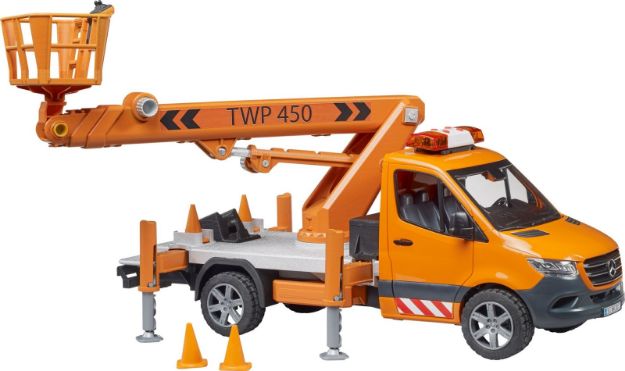 Bild von bruder 02679 MB Sprinter Arbeitsbühne mit Light + Sound Modul