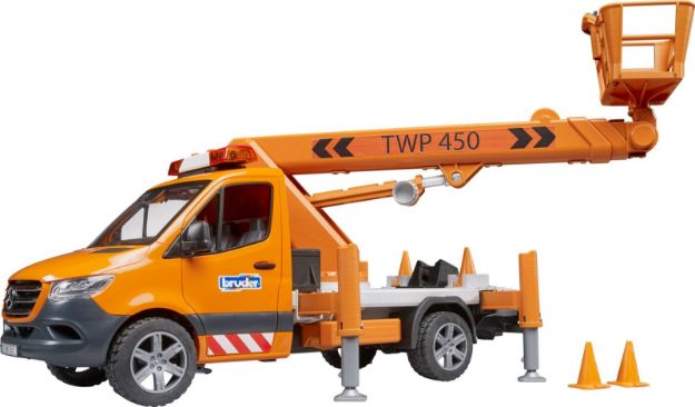 Bild von bruder 02679 MB Sprinter Arbeitsbühne mit Light + Sound Modul
