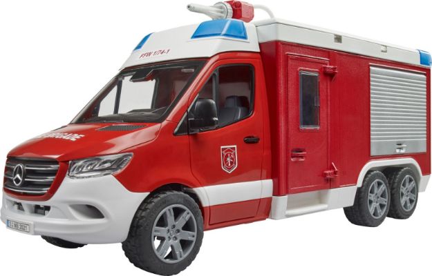 Bild von bruder 02680 MB Sprinter Feuerwehrrüstwagen mit Light + Sound Modul