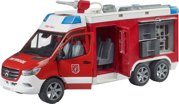 Bild von bruder 02680 MB Sprinter Feuerwehrrüstwagen mit Light + Sound Modul