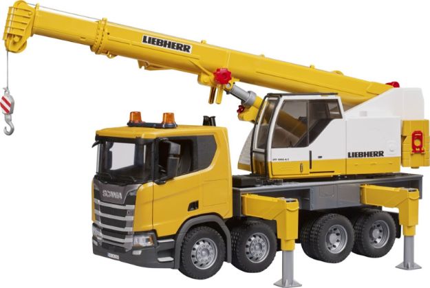 Bild von bruder 03571 Scania Super 560R Liebherr Kran-LKW mit L+S Modul