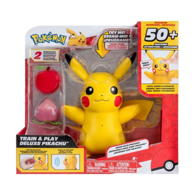 Bild von Pokémon - Train & Play Deluxe Pikachu - PKW3330