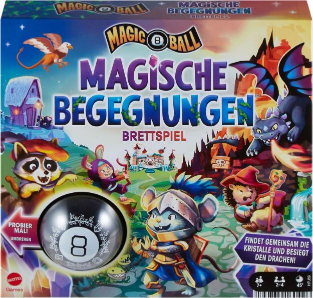 Bild von Mattel HPJ69 Magic 8 Ball Game (D)
