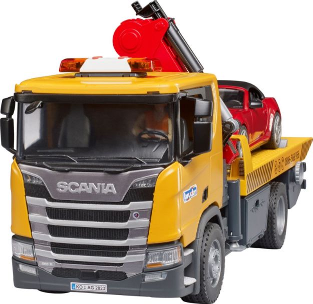Bild von bruder 03552 Scania Super 560R Abschlepp-LKW m. L+S Modul + BRUDER Roadster