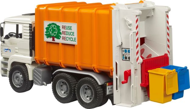 Bild von Bruder 02772 MAN TGA Hecklader Müll-LKW