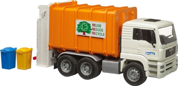 Bild von Bruder 02772 MAN TGA Hecklader Müll-LKW