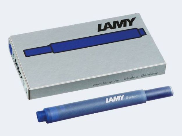 Bild von LAMY Tintenpatronen 5St blau - Eine Verkaufseinheit = 20 Stück - 2077