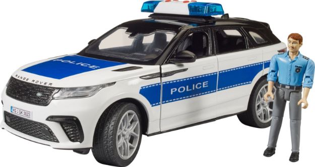 Bild von bruder 02890 Range Rover Velar Polizeifahrzeug mit Polizist