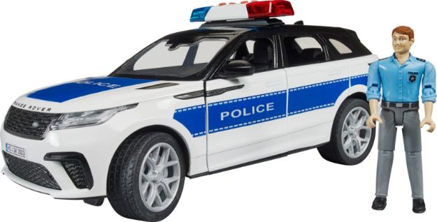 Bild von bruder 02890 Range Rover Velar Polizeifahrzeug mit Polizist
