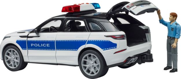 Bild von bruder 02890 Range Rover Velar Polizeifahrzeug mit Polizist