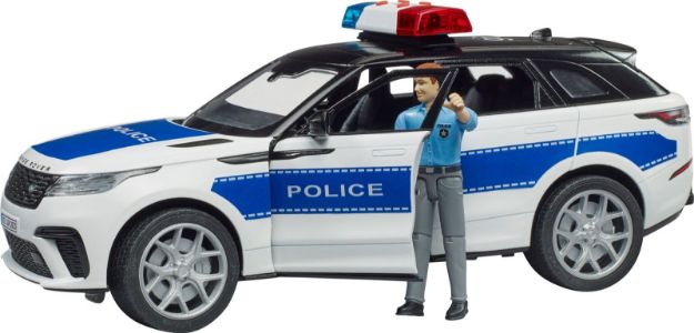 Bild von bruder 02890 Range Rover Velar Polizeifahrzeug mit Polizist