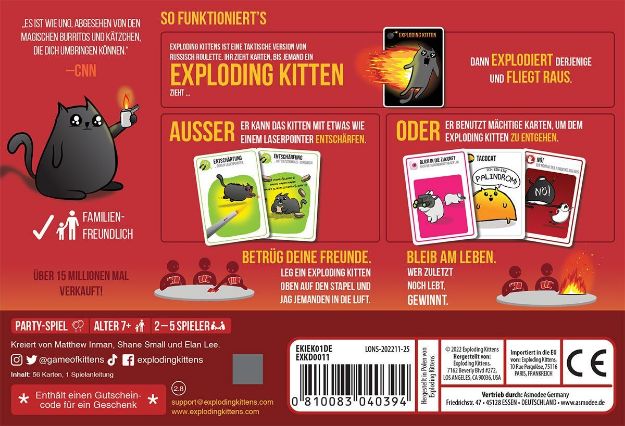 Bild von Exploding Kittens - EXKD0011