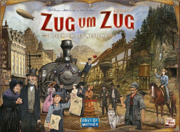 Bild von Zug um Zug Legacy 10+