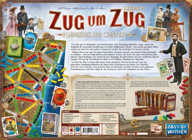 Bild von Zug um Zug Legacy 10+