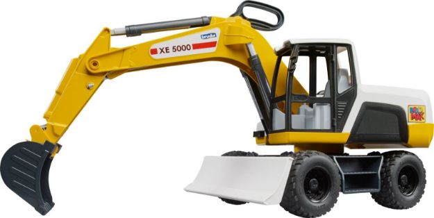 Bild von Bruder 03413 Mobilbagger (gelb/weiß)