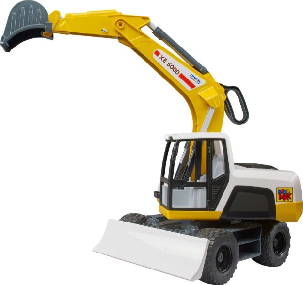 Bild von Bruder 03413 Mobilbagger (gelb/weiß)