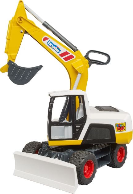 Bild von Bruder 03413 Mobilbagger (gelb/weiß)