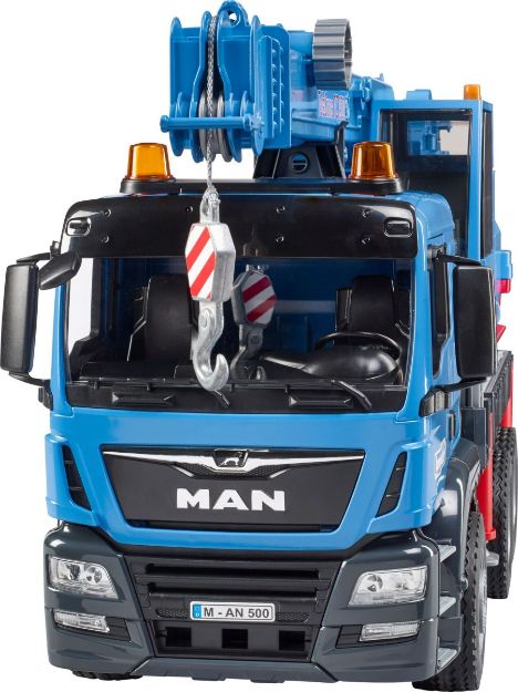 Bild von bruder 03771 MAN TGS Kran-LKW