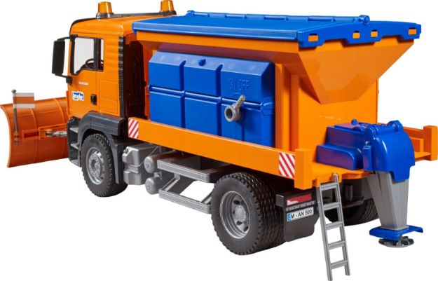 Bild von Bruder 03785 MAN TGS Winterdienst mit Räumschild