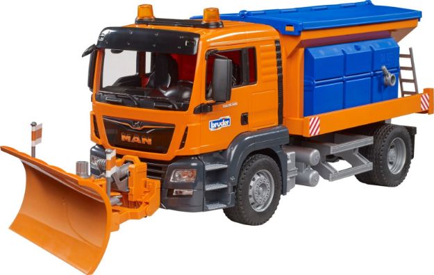 Bild von Bruder 03785 MAN TGS Winterdienst mit Räumschild