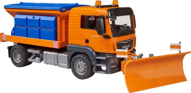 Bild von Bruder 03785 MAN TGS Winterdienst mit Räumschild