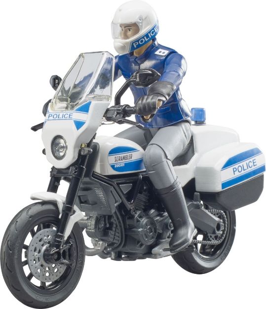 Bild von Bruder 62731 bworld Scrambler Ducati Polizeimotorrad