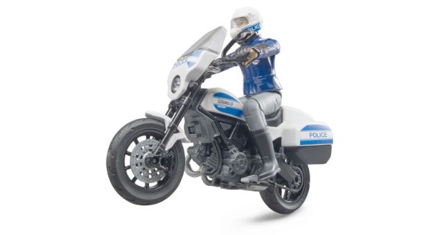 Bild von Bruder 62731 bworld Scrambler Ducati Polizeimotorrad