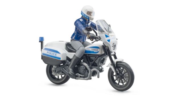 Bild von Bruder 62731 bworld Scrambler Ducati Polizeimotorrad
