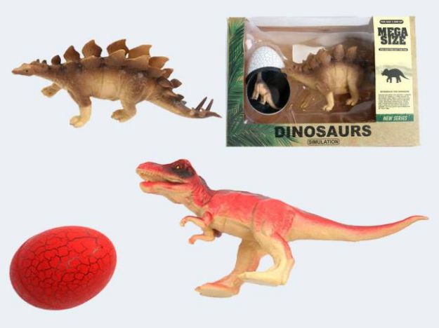 Bild von Saurier 15cm Ei und Baby - Ein Stück wird nach dem Zufallsprinzip zugesendet! - 10310