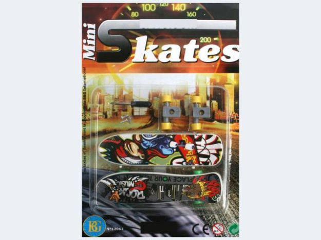 Bild von 2 Finger Skateboards 9cm - 12062