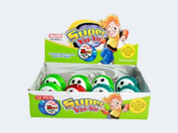 Bild von Yo-Yo Fußball mit Licht - Eine Verkaufseinheit = 12 Stück - 13885