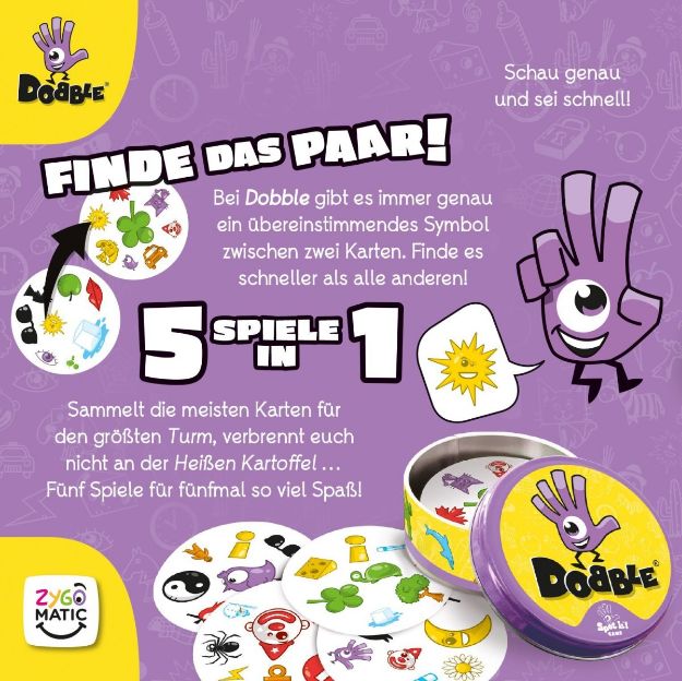 Bild von Dobble 55 Karten Refresh 2023