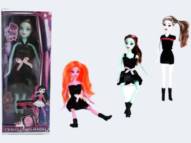 Bild von Puppe 29cm Gothic - Ein Stück wird nach dem Zufallsprinzip zugesendet! - 42571