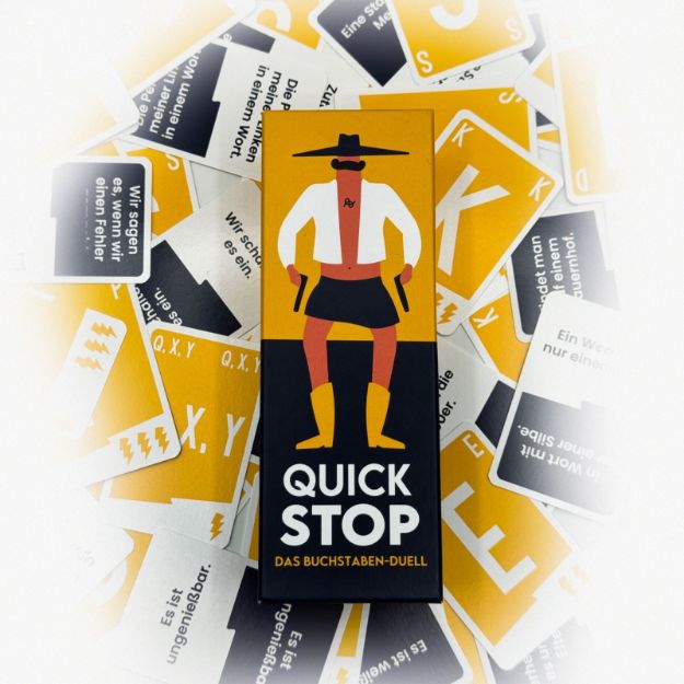 Bild von Quickstop Das Buchstaben-Duell Kartenspiel 10+