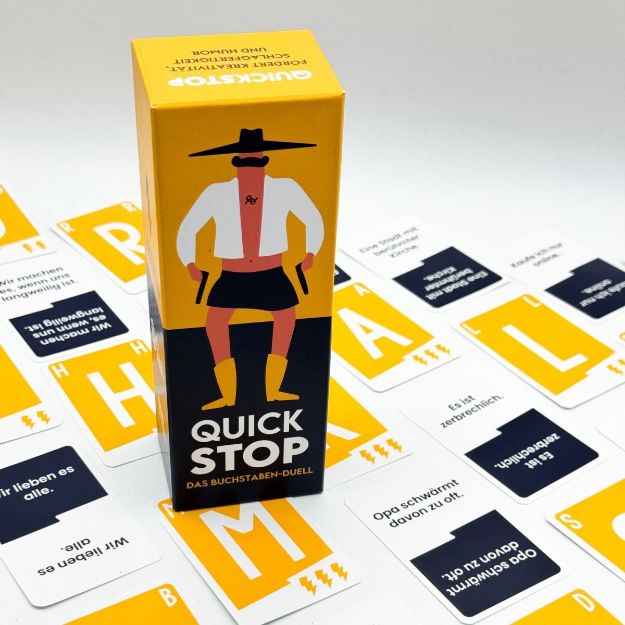 Bild von Quickstop Das Buchstaben-Duell Kartenspiel 10+