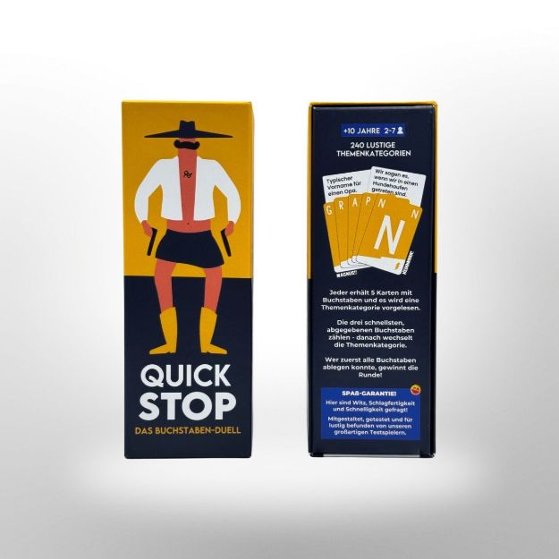 Bild von Quickstop Das Buchstaben-Duell Kartenspiel 10+