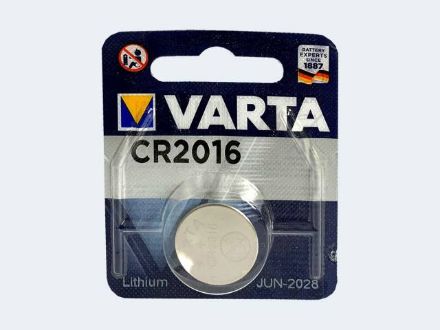 Zeige Details für VARTA Knopfzelle CR2016 3V 90mAh Lithium - Eine Verkaufseinheit = 10 Stück - 107380 Bild von VARTA Knopfzelle CR2016 3V 90mAh Lithium - Eine Verkaufseinheit = 10 Stück - 107380
