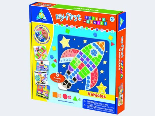 Bild von Sticky Mosaic Vehicles 700 Teile - 620706