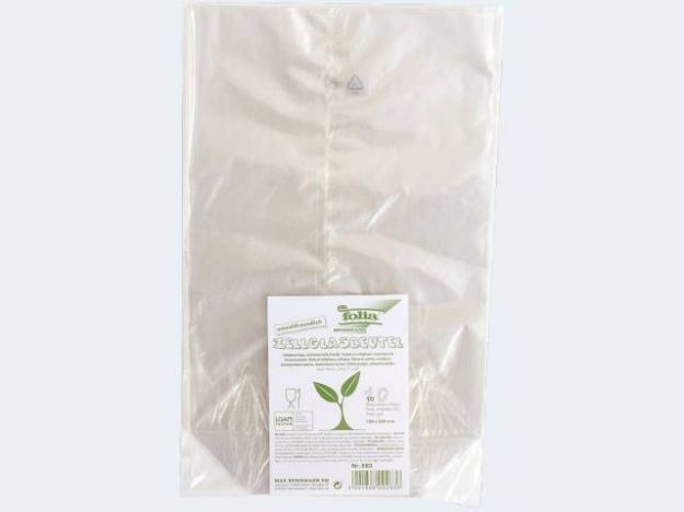 Bild von Zellglas Bodenbeutel 10St 180x300mm - 283