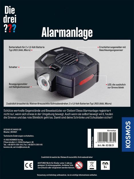 Bild von Die drei ??? Alarmanlage2022 - 630621