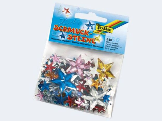 Bild von Schmucksteine 350St Kollektion Sterne - 1243