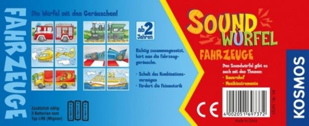 Bild von Soundwürfel Fahrzeuge - 697372