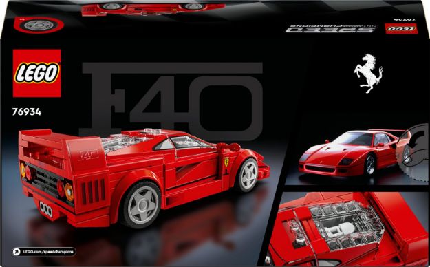 Bild von LEGO® Speed Champions - 76934 Ferrari F40 Supersportwagen