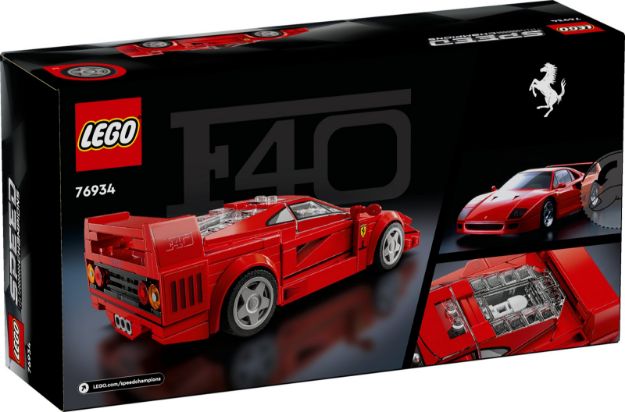 Bild von LEGO® Speed Champions - 76934 Ferrari F40 Supersportwagen