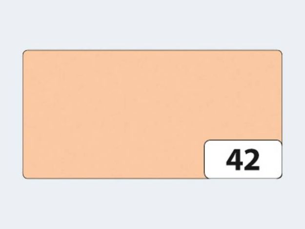 Bild von Fotokarton 50x70 10Bl 300g apricose - 6142