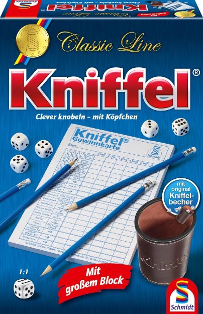 Bild von Schmidt Spiele Classic Line Kniffel - 49203