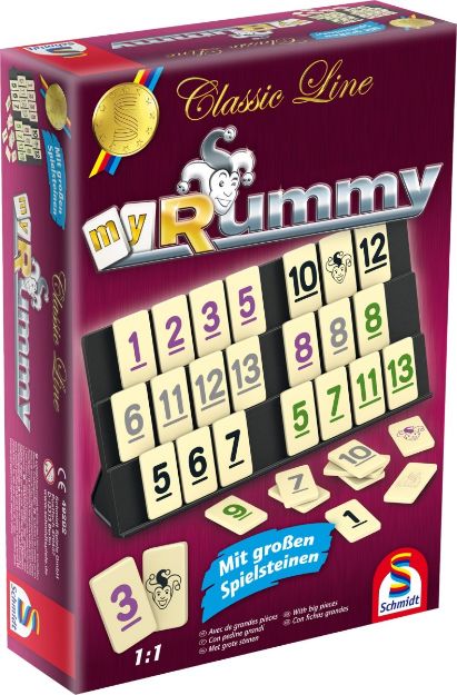 Bild von Schmidt Spiele Classic Line MyRummy - 49282