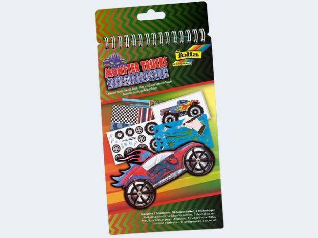Bild von Schablonenbuch Monster Truck - 41104