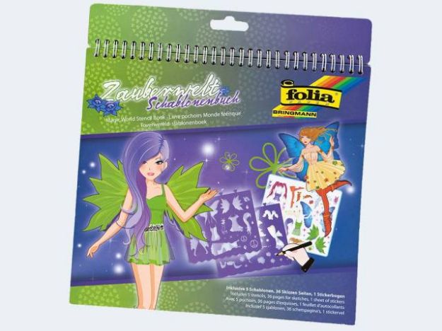 Bild von Schablonenbuch Zauberwelt - 41201