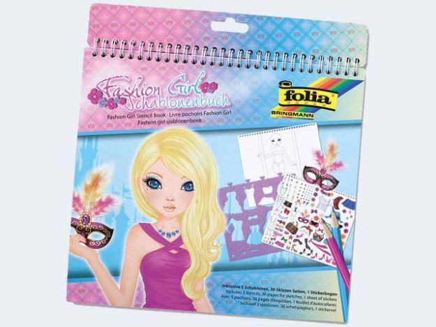 Bild von Schablonenbuch Fashion Girl - 41204